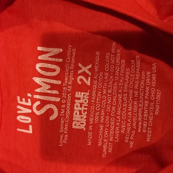 Ripple Junction Love,Simon Tee - SZ 2X - Picture 5 of 5